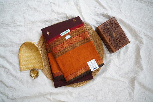 Chettinad handloom Cotton Saree PC16207