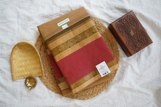 Chettinad handloom Cotton Saree PC16257