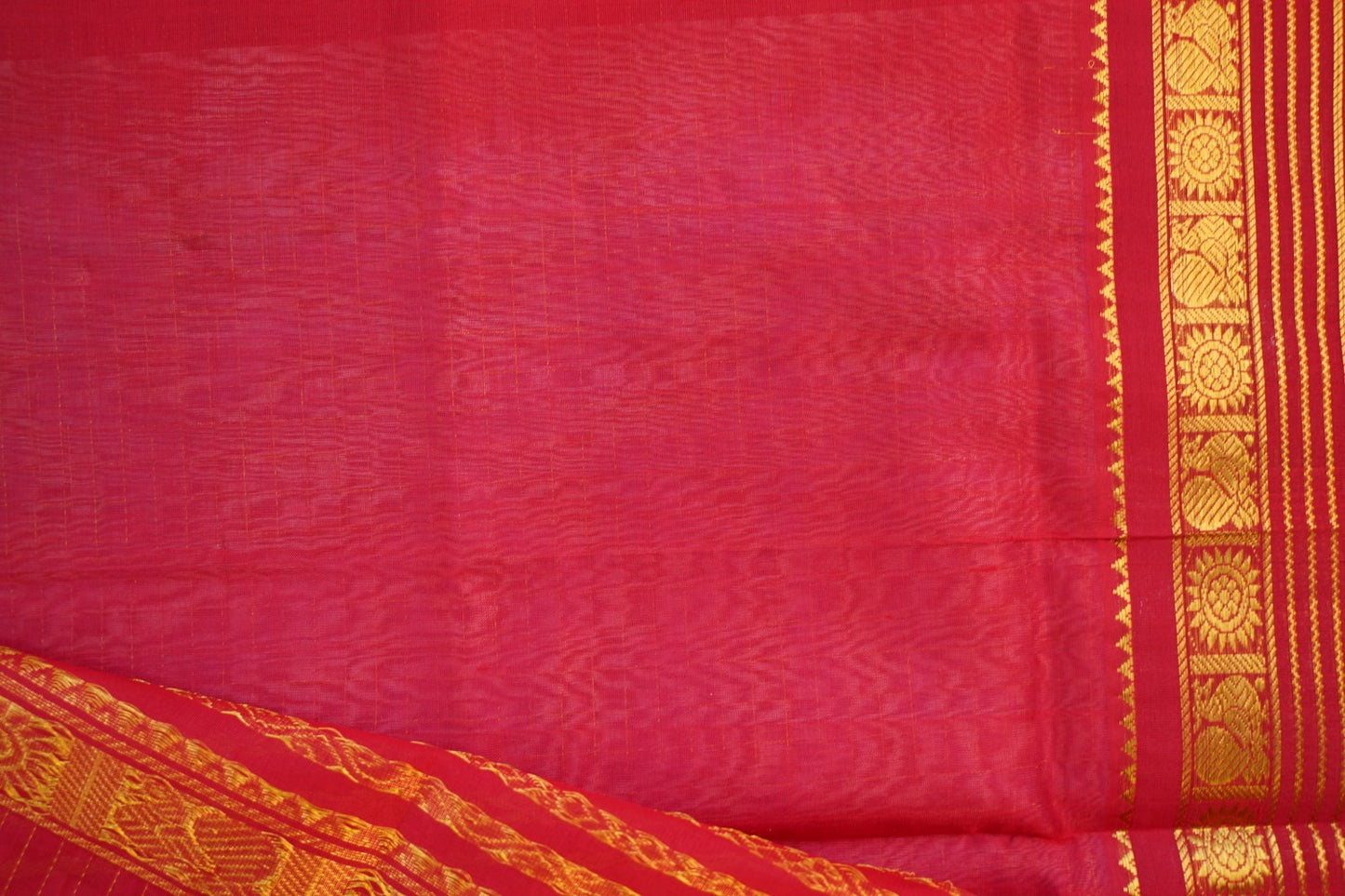 Kanchi Handloom Silk Cotton Saree PC14556