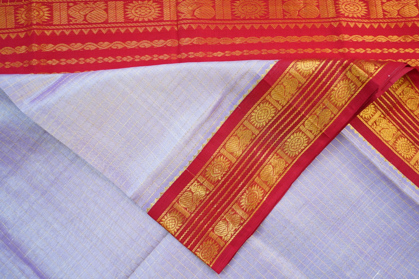Kanchi Handloom Silk Cotton Saree PC14556