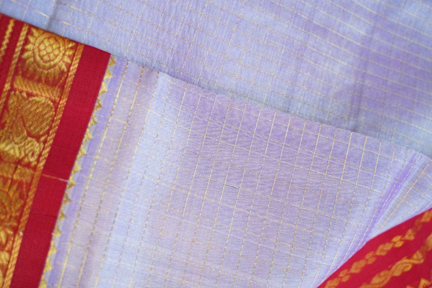 Kanchi Handloom Silk Cotton Saree PC14556