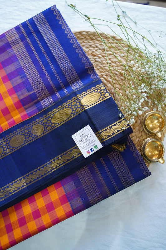 Kanchi Handloom Silk Cotton Saree PC13865