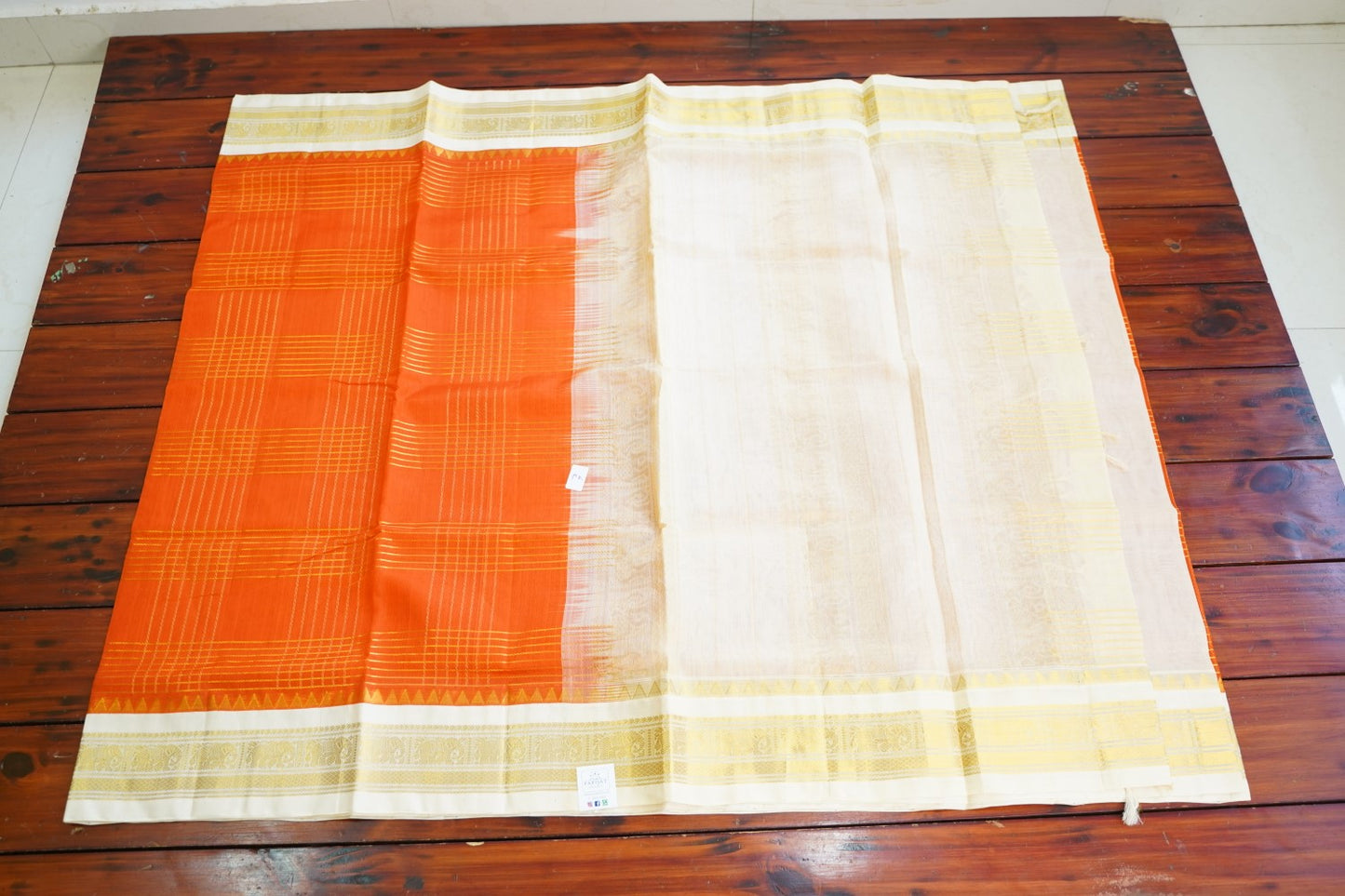 Kanchi Handloom Silk Cotton Saree PC1451