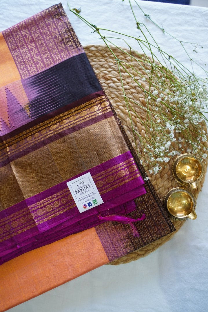 Kanchi Handloom Silk Cotton Saree PC13859