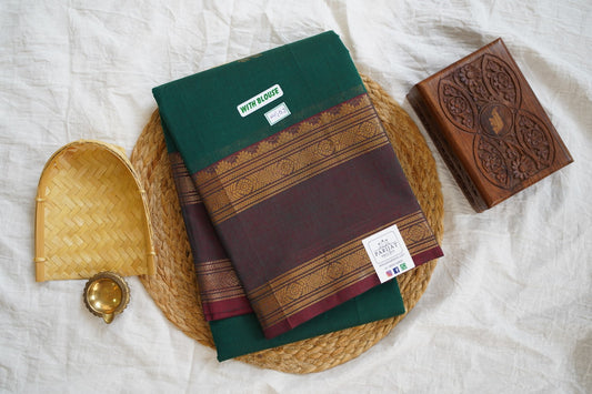 Chettinad handloom Cotton Saree PC16216