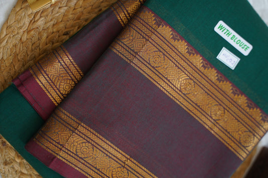 Chettinad handloom Cotton Saree PC16216