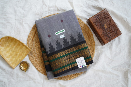 Chettinad handloom Cotton Saree PC16218