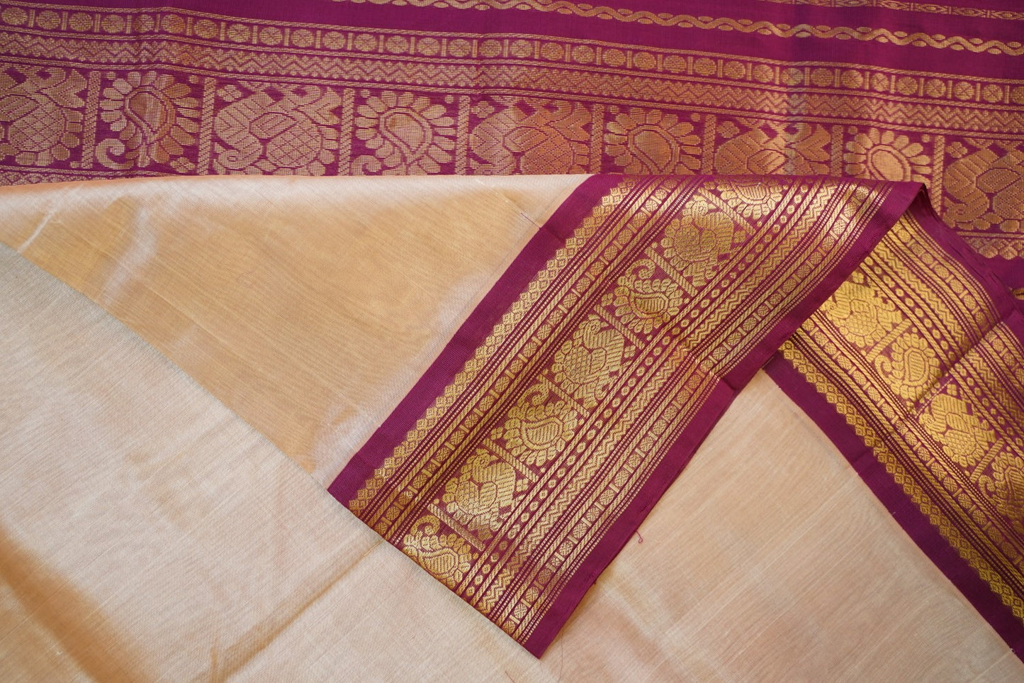 Kanchi Handloom Silk Cotton Saree PC14583