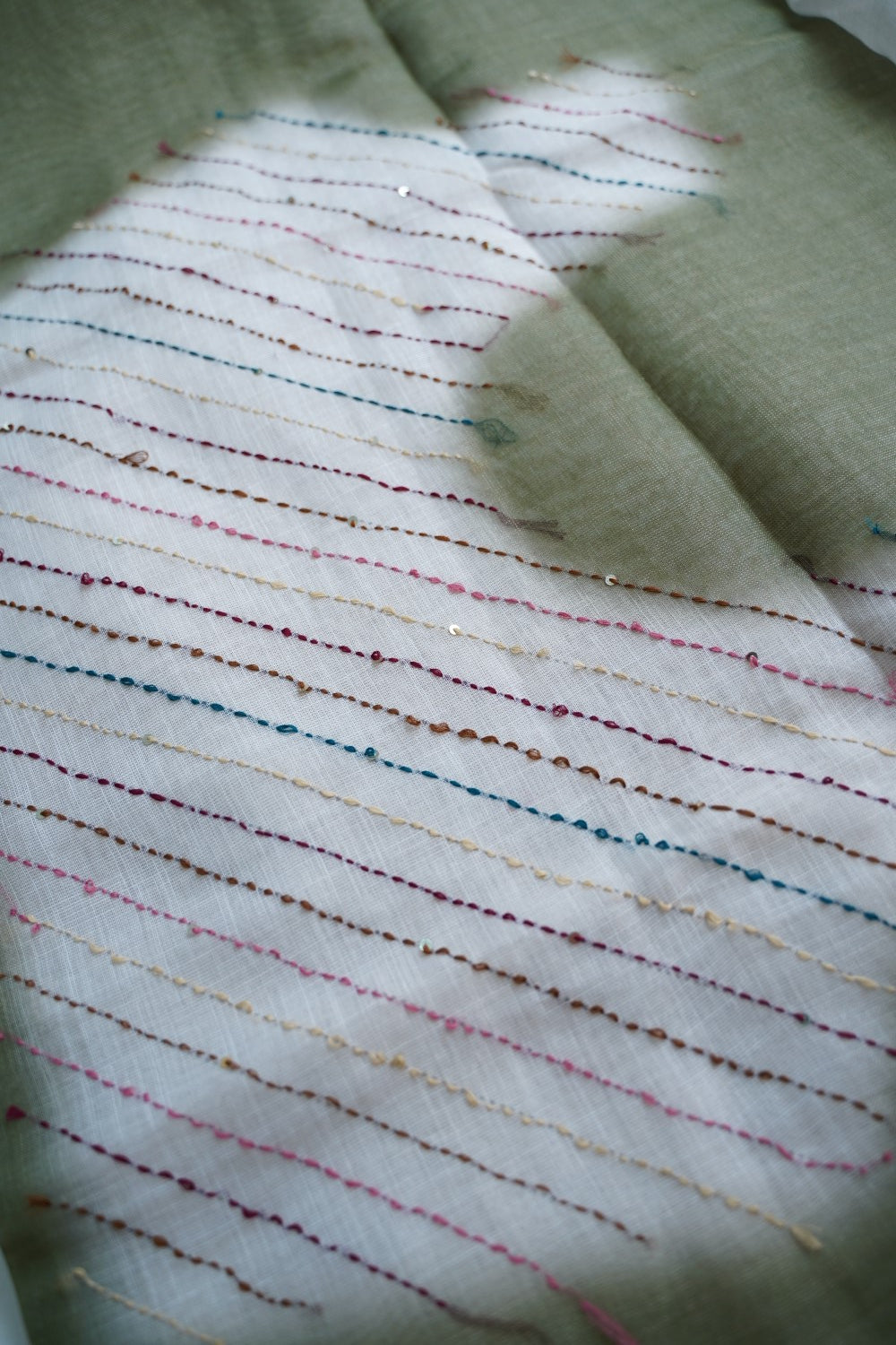 Linen Cotton Saree PC18254