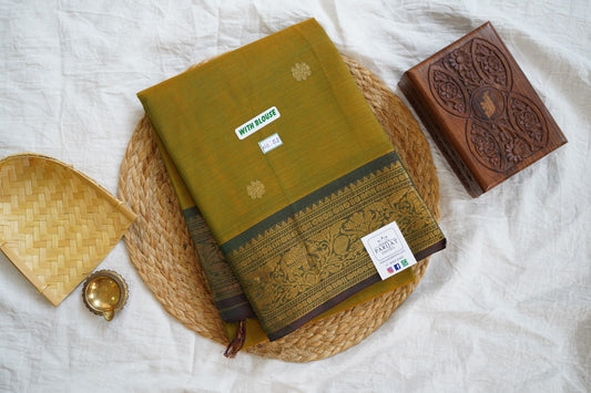 Chettinad handloom Cotton Saree PC16219