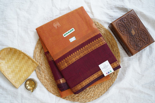 Chettinad handloom Cotton Saree PC16235