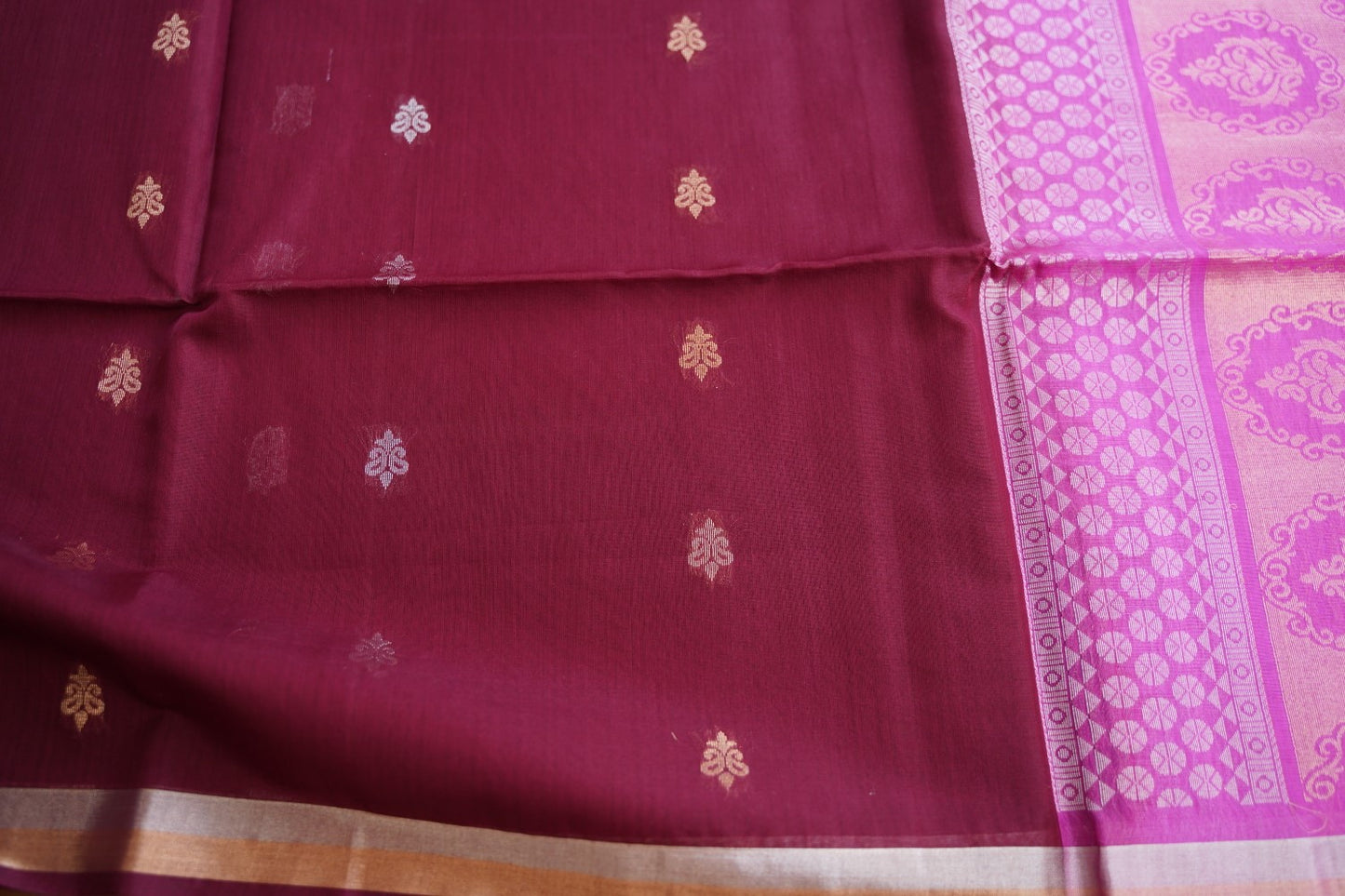 Handloom Silk Cotton Saree PC17325