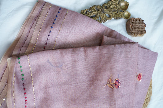 Linen Cotton Saree PC18250