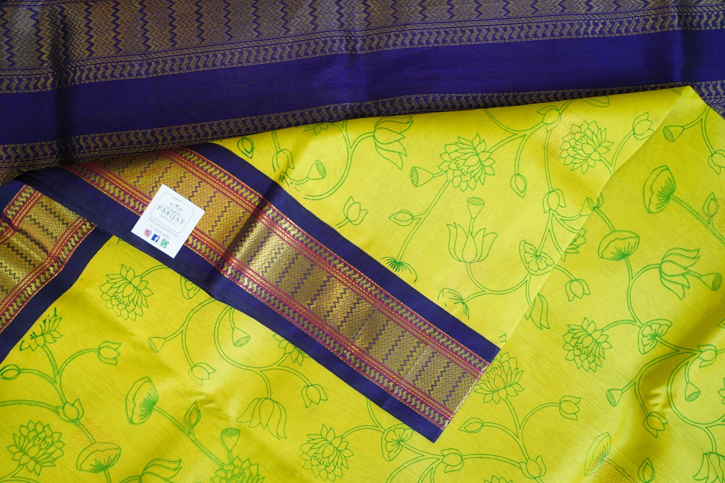 Kanchi Handloom Silk Cotton Saree PC14579