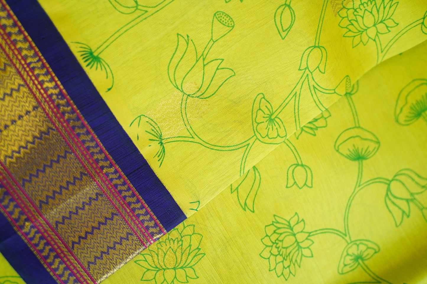 Kanchi Handloom Silk Cotton Saree PC14579