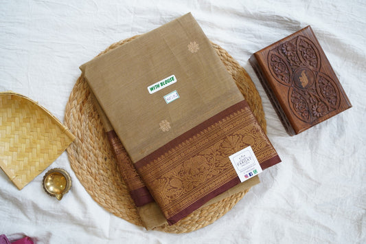 Chettinad handloom Cotton Saree PC16226