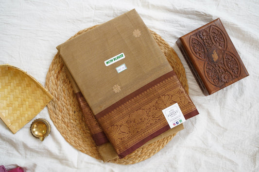 Chettinad handloom Cotton Saree PC16226