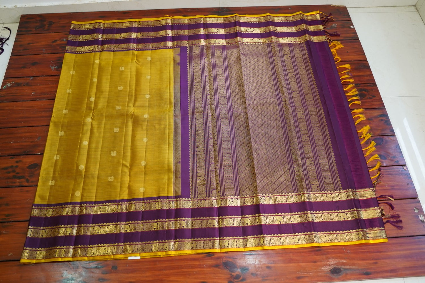 Pure Kanchi Silk Saree -PC14592