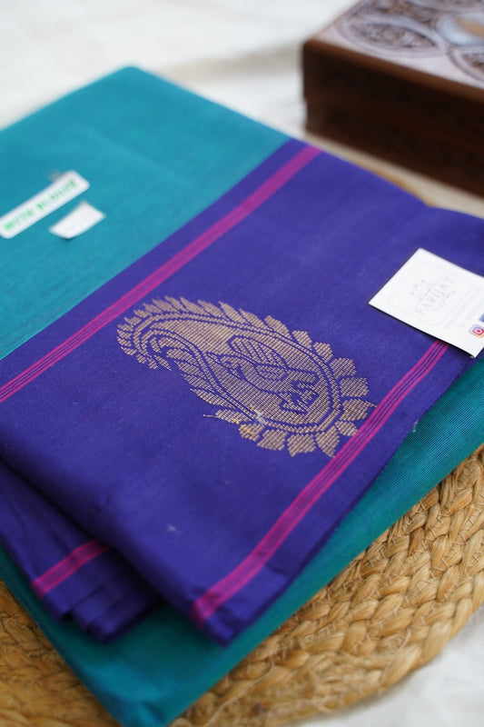 Chettinad handloom Cotton Saree PC16238