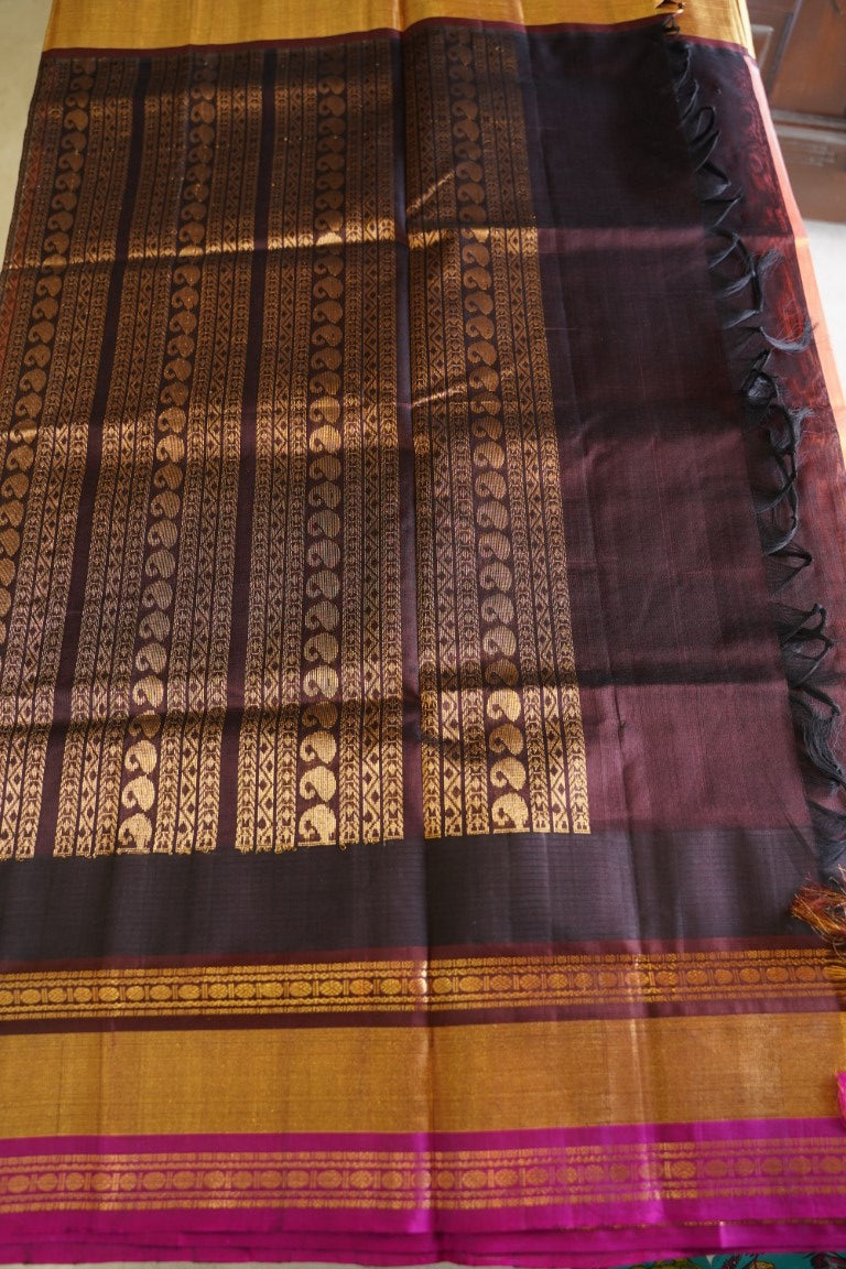 Kanchi Handloom Silk Cotton Saree PC13859