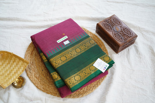 Chettinad handloom Cotton Saree PC16231