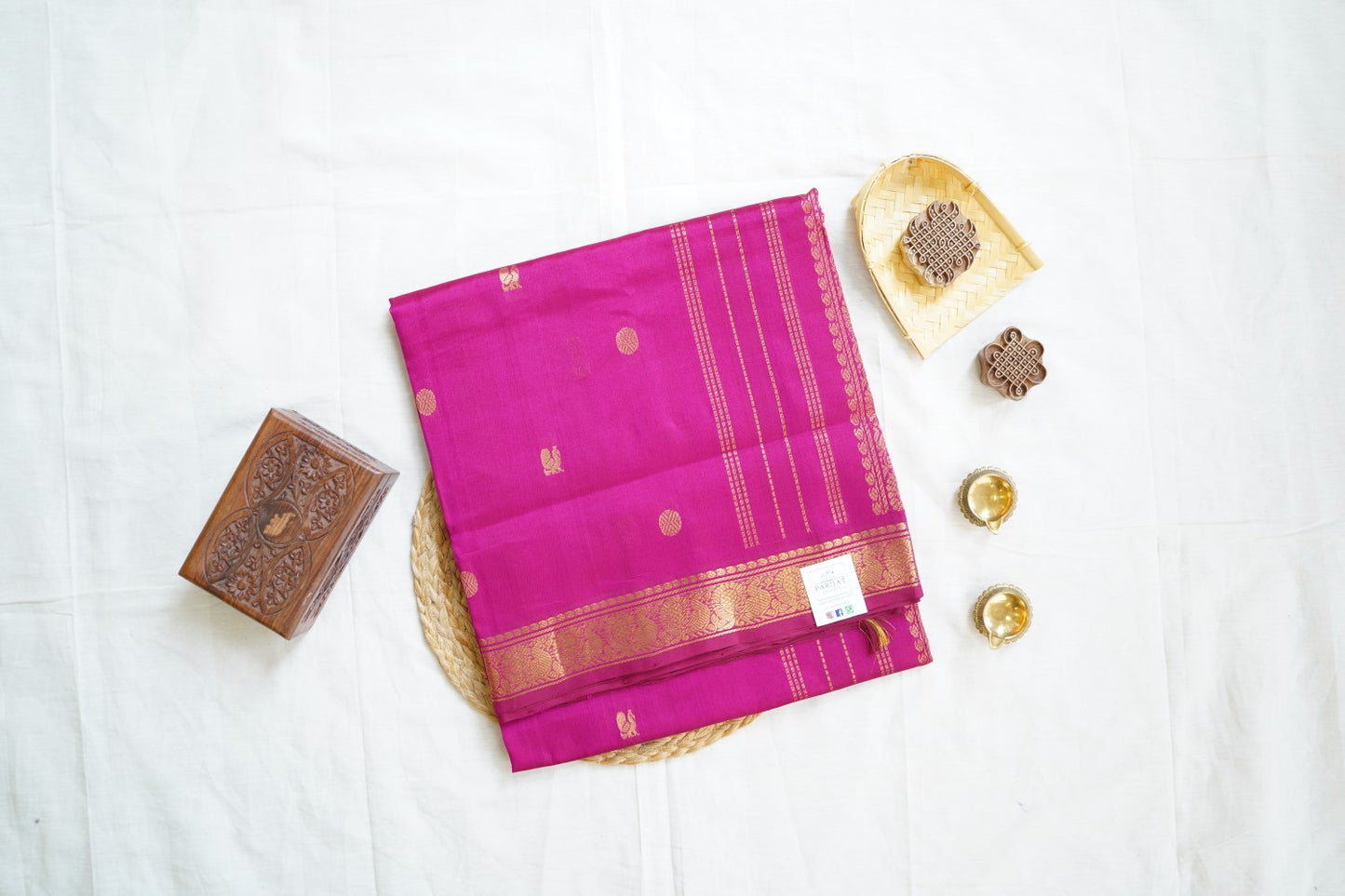 Kanchi Handloom Silk Cotton Saree PC14601