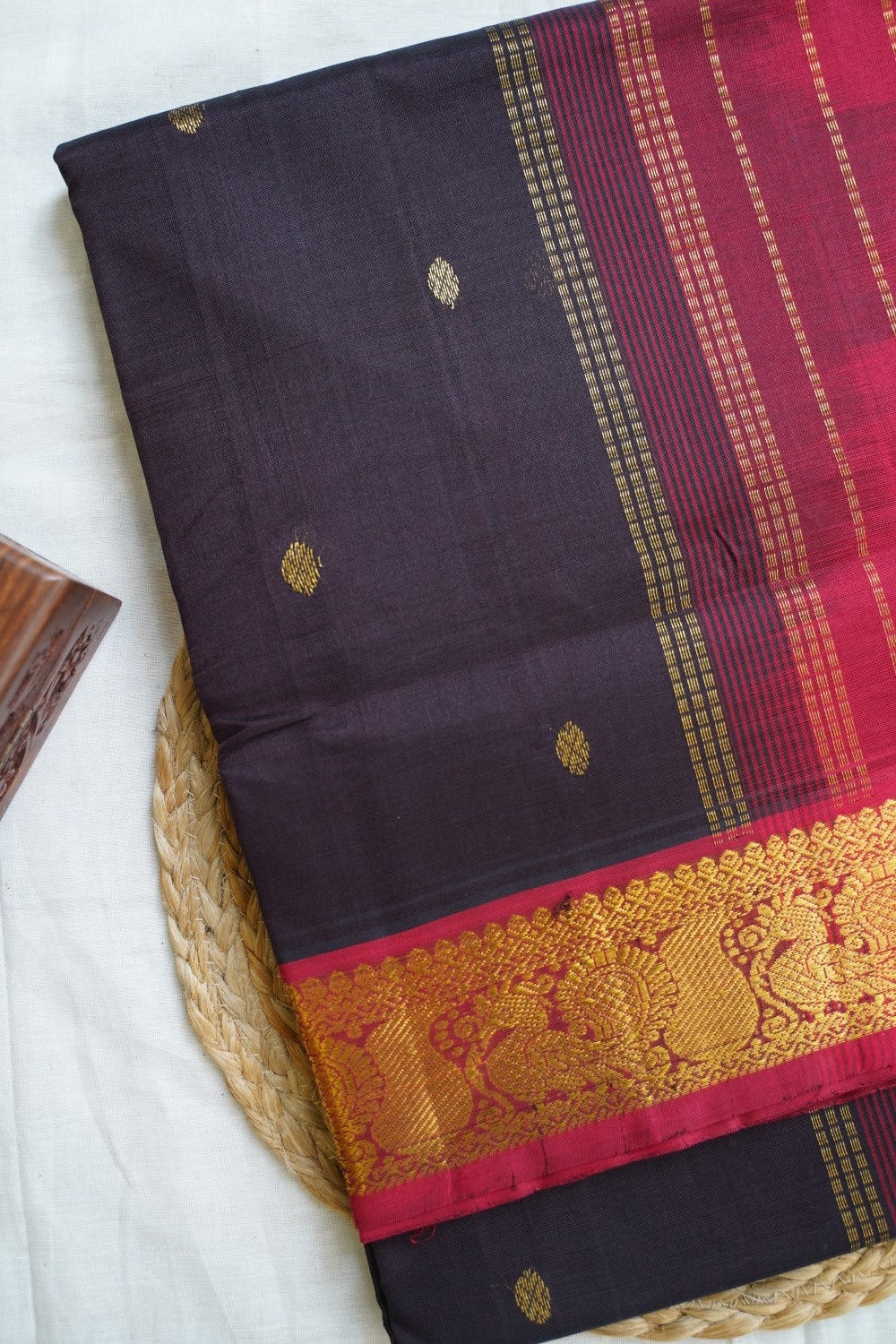 Kanchi Handloom Silk Cotton Saree PC14604