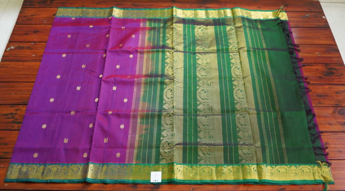 Kanchi Handloom Silk Cotton Saree PC14603