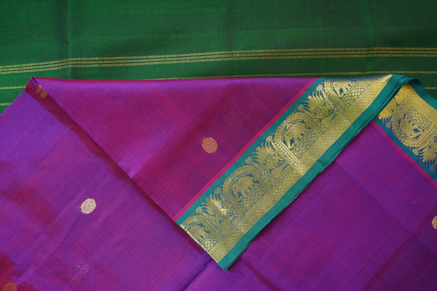 Kanchi Handloom Silk Cotton Saree PC14603