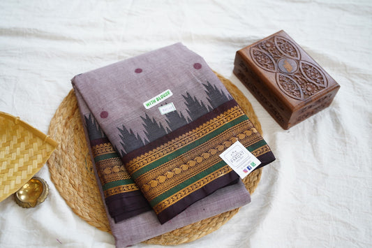 Chettinad handloom Cotton Saree PC16211