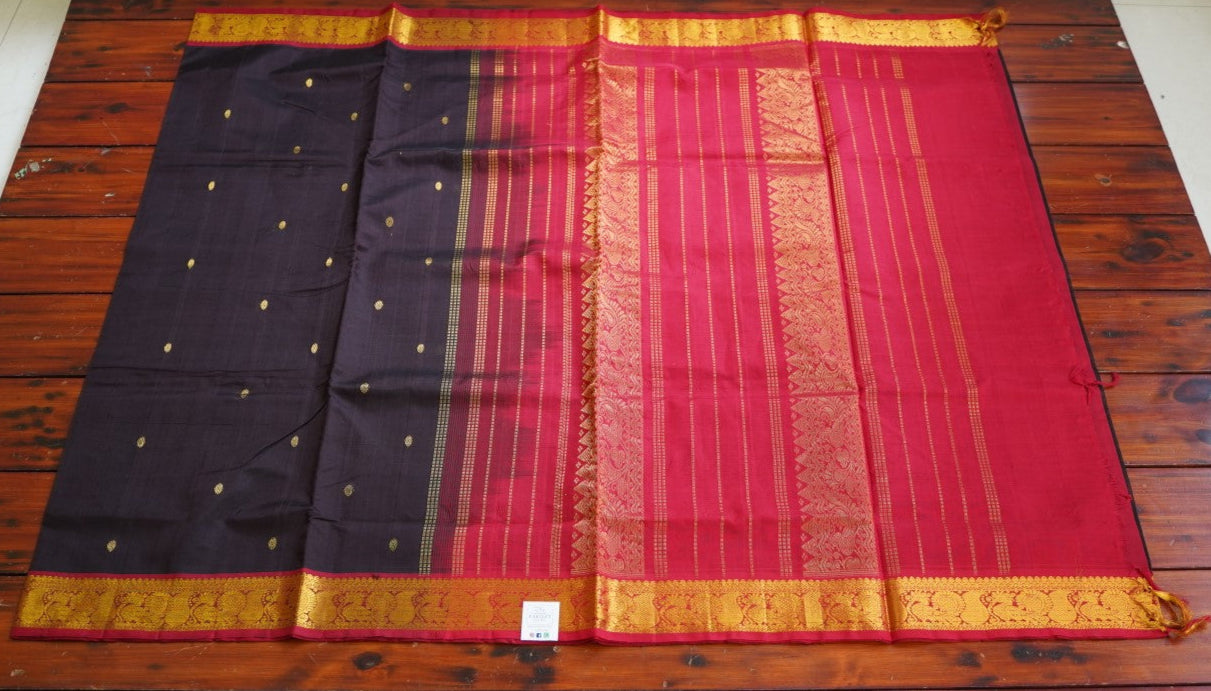 Kanchi Handloom Silk Cotton Saree PC14604
