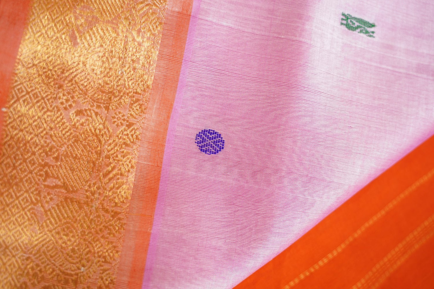 Kanchi Handloom Silk Cotton Saree PC14605
