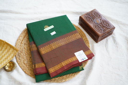 Chettinad handloom Cotton Saree PC16244