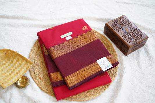 Chettinad handloom Cotton Saree PC16249