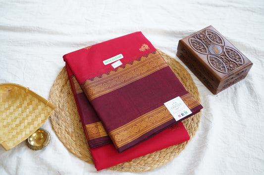 Chettinad handloom Cotton Saree PC16249