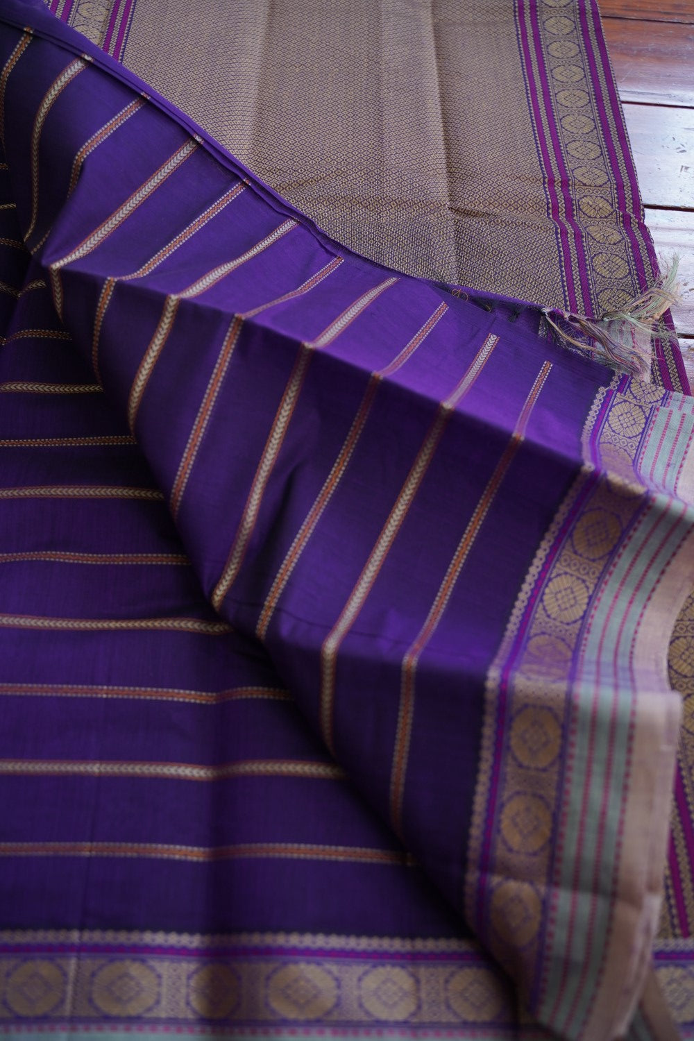 Kanchi handloom Cotton Saree PC17380