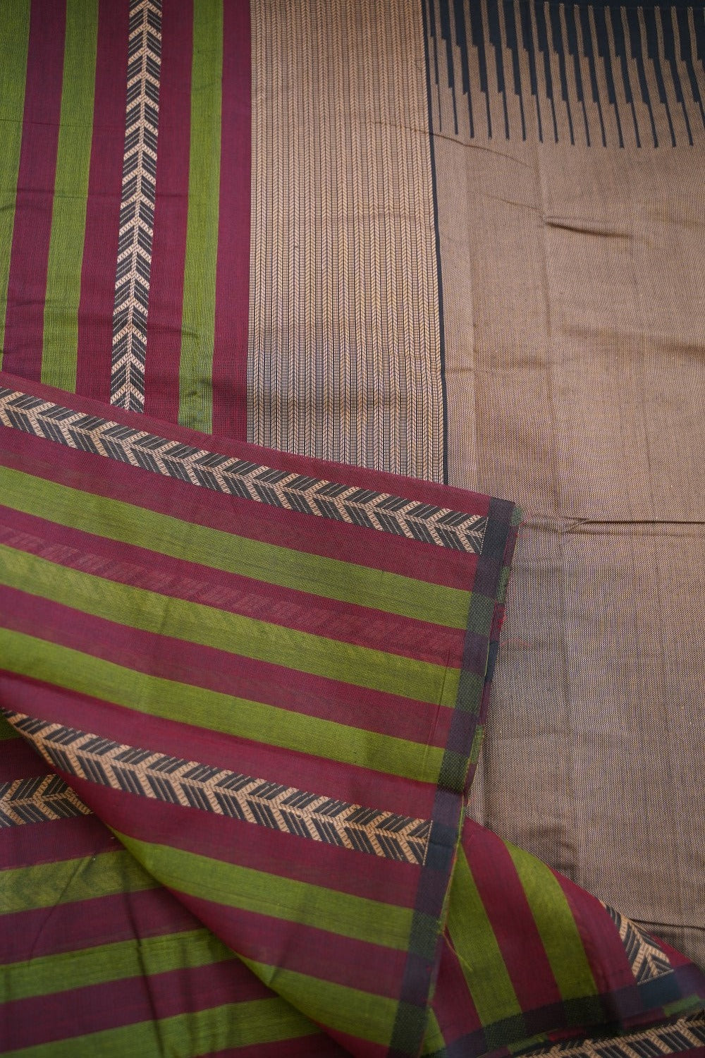 Kanchi handloom Cotton saree PC11308