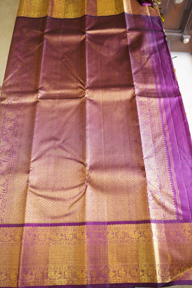 Pure Kanchi Silk Saree PC13840