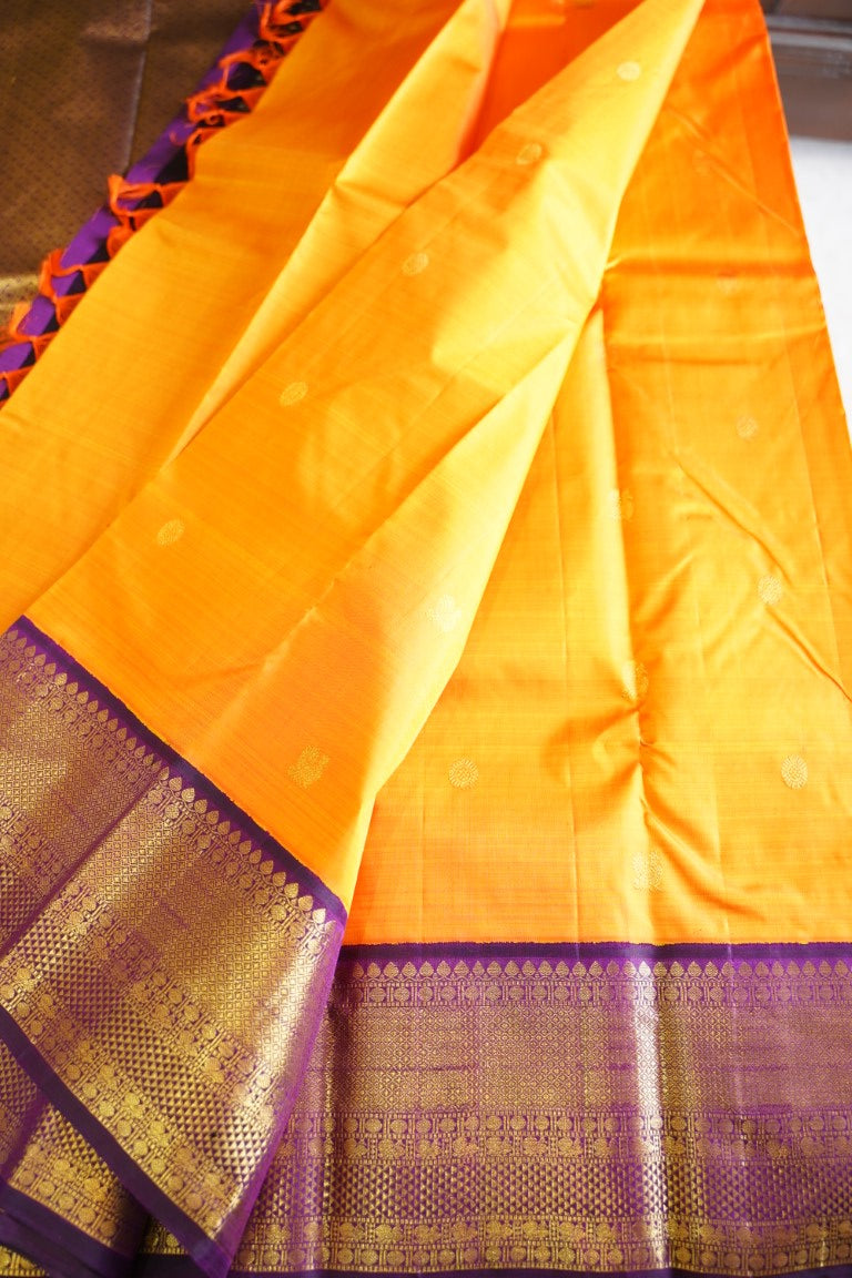 Pure Kanchi Silk Saree PC13827