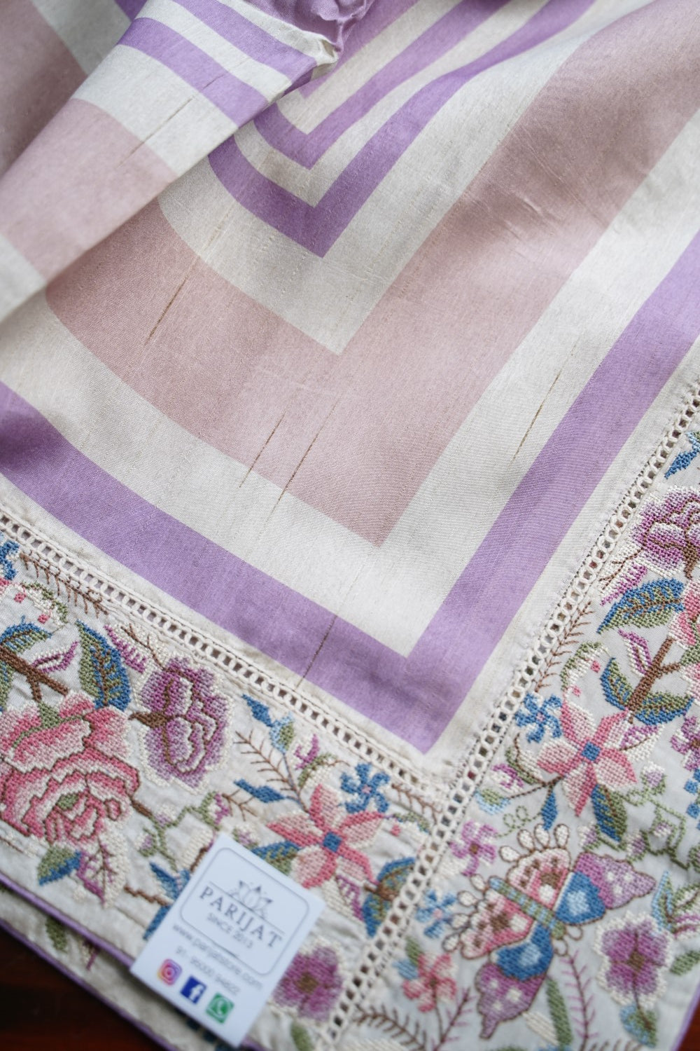 semi tussar saree PC18306