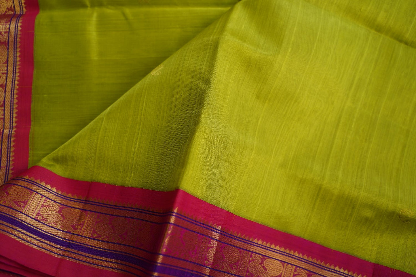Kanchi Handloom Silk Cotton Saree PC17346