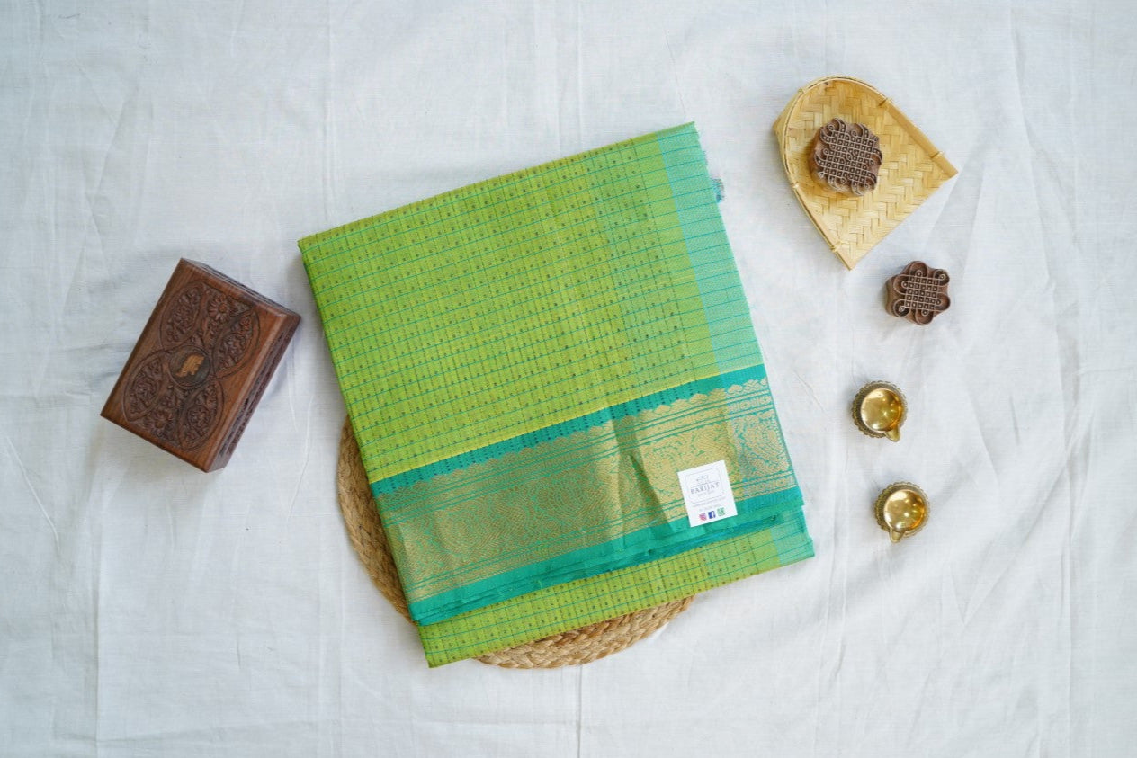 Kanchi Handloom Silk Cotton Saree PC14619