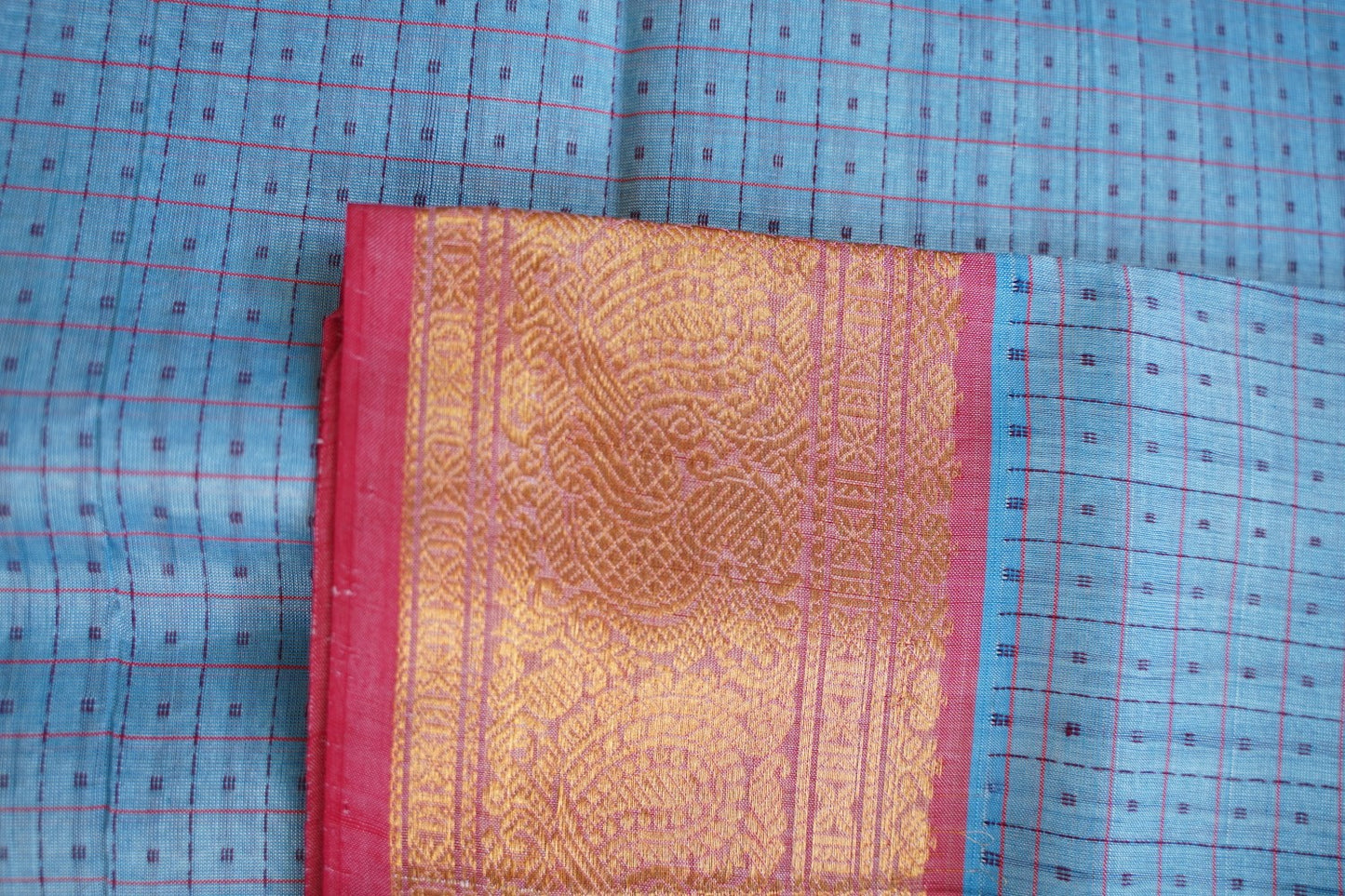 Kanchi Handloom Silk Cotton Saree PC14616