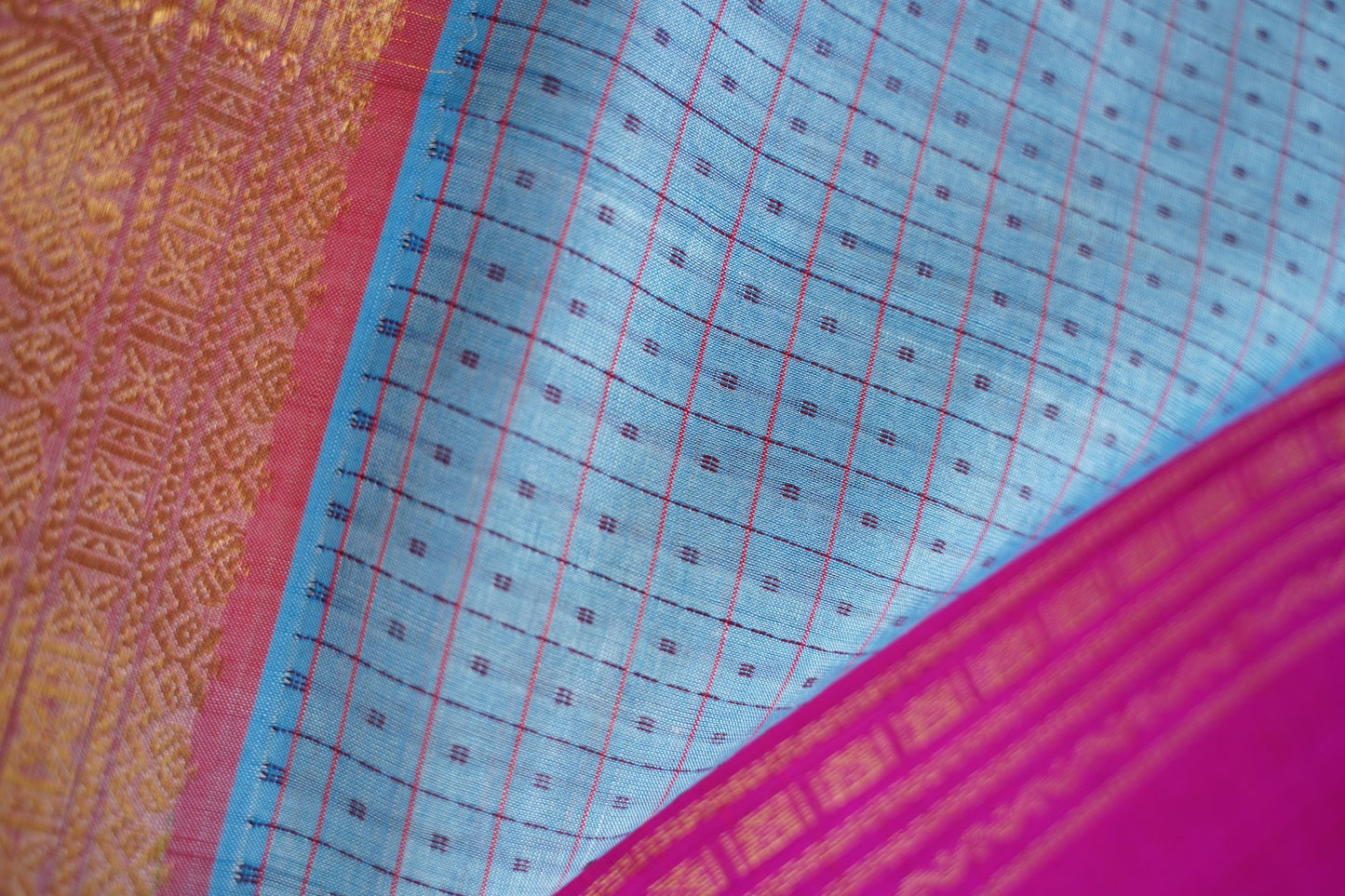 Kanchi Handloom Silk Cotton Saree PC14616