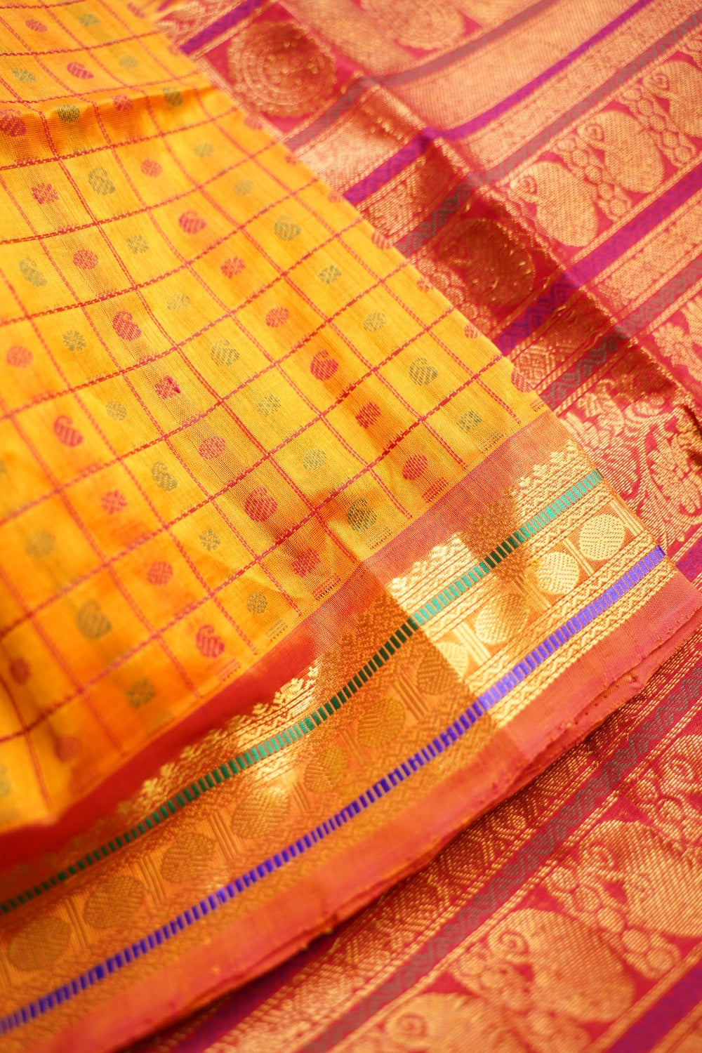 Kanchi Silk Cotton Saree PC18320