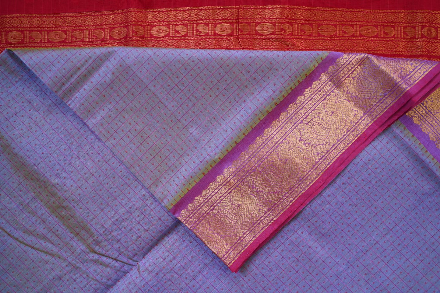 Kanchi Handloom Silk Cotton Saree PC14620