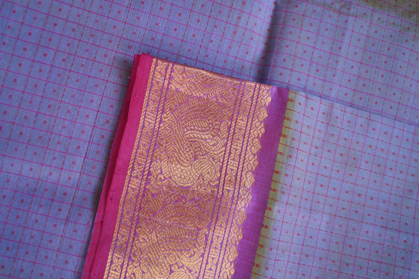 Kanchi Handloom Silk Cotton Saree PC14620