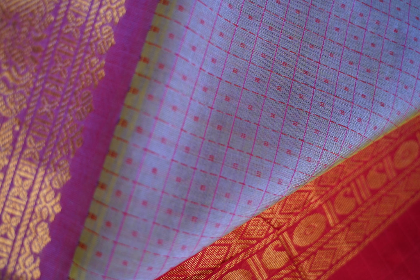 Kanchi Handloom Silk Cotton Saree PC14620