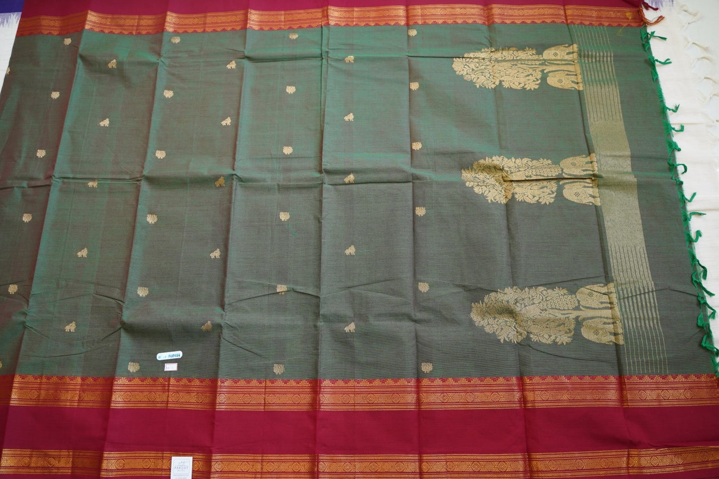 Chettinadu handloom Cotton Saree PC13908