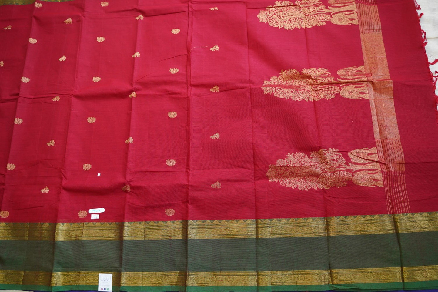 Chettinadu handloom Cotton Saree PC13904